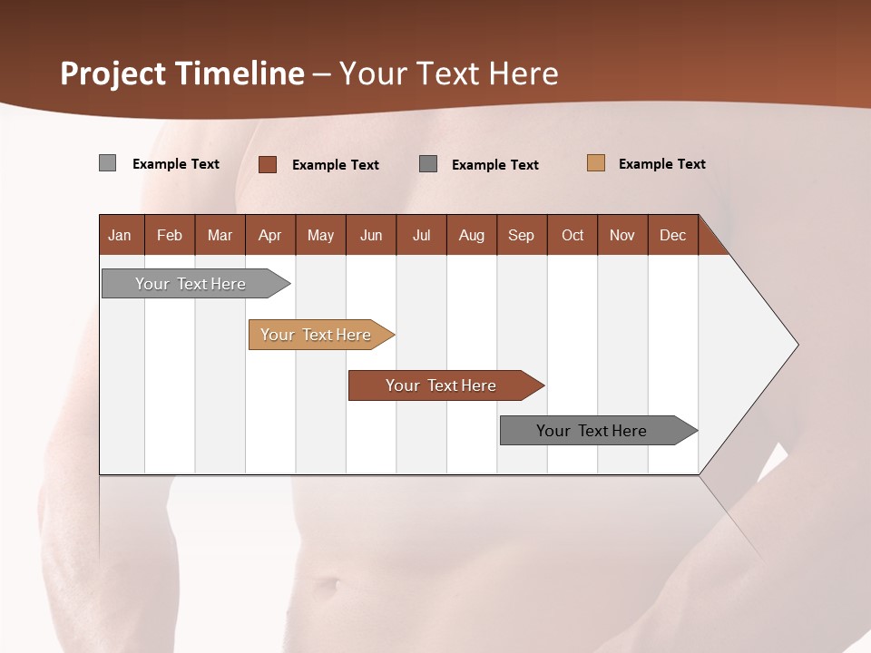 Train Tape Yellow PowerPoint Template