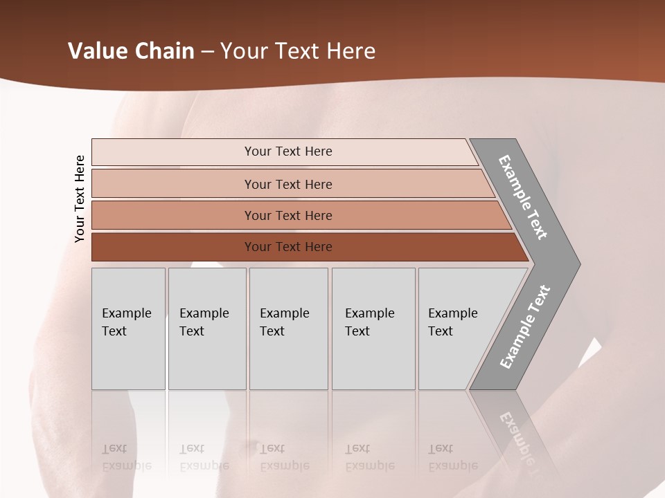 Train Tape Yellow PowerPoint Template