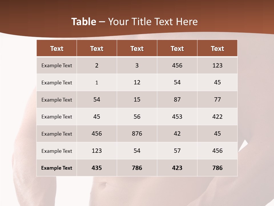 Train Tape Yellow PowerPoint Template