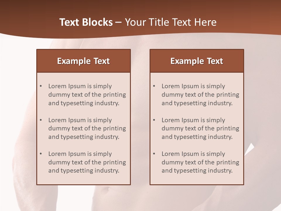 Train Tape Yellow PowerPoint Template