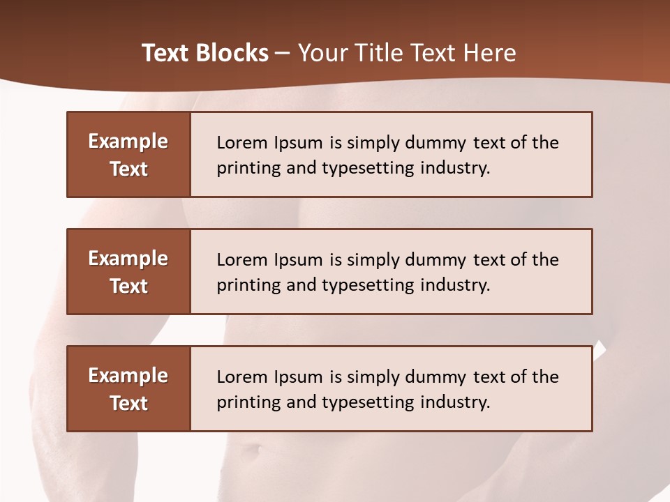 Train Tape Yellow PowerPoint Template
