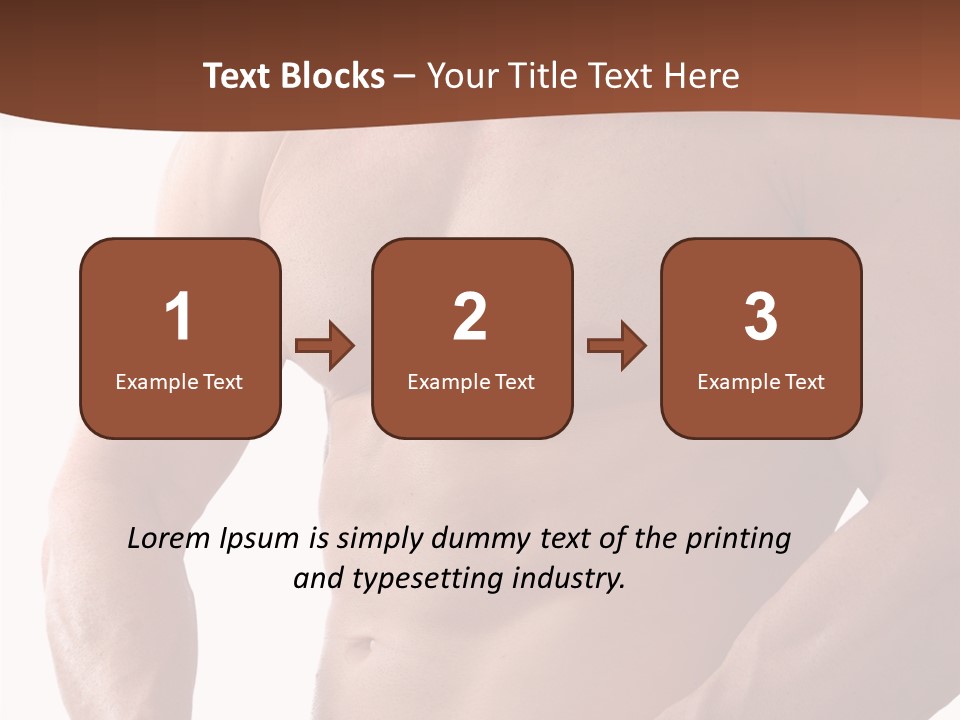 Train Tape Yellow PowerPoint Template