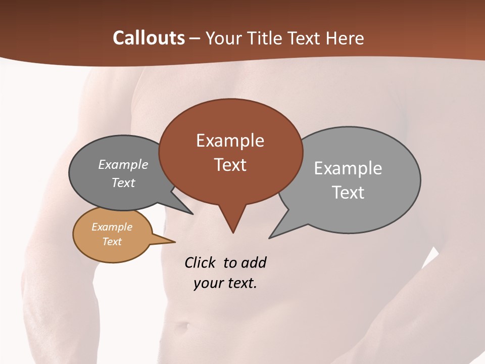 Train Tape Yellow PowerPoint Template