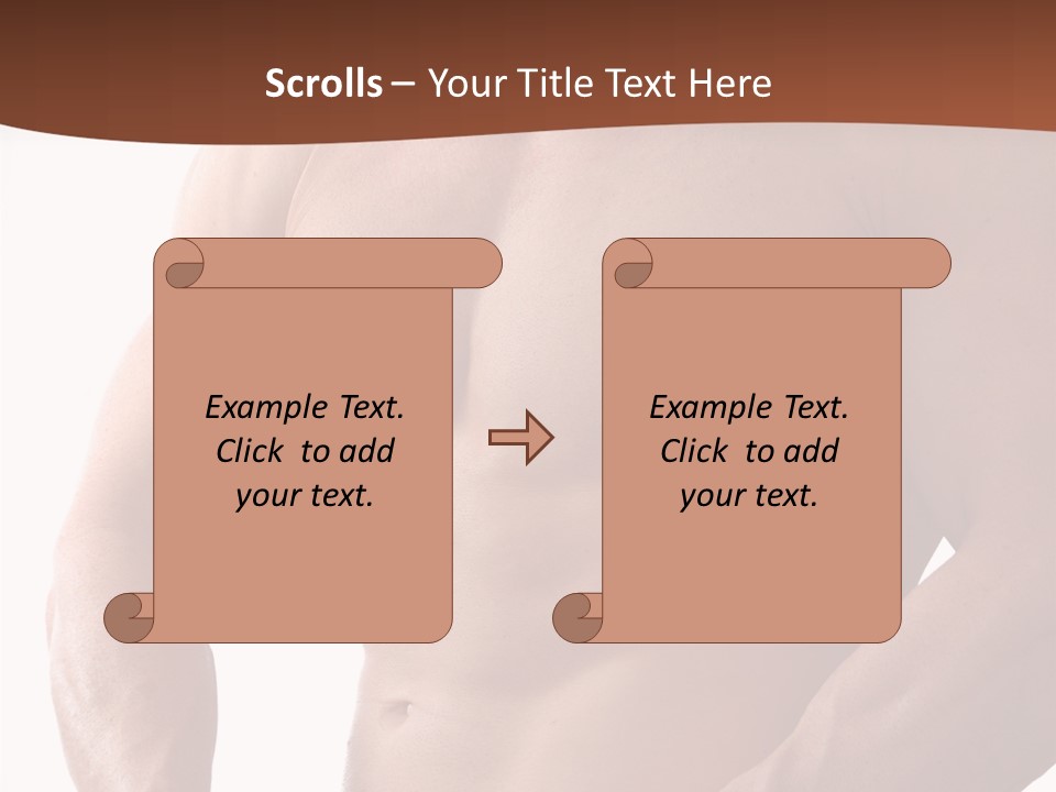 Train Tape Yellow PowerPoint Template