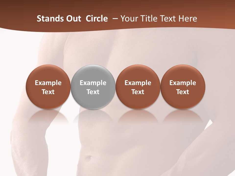 Train Tape Yellow PowerPoint Template