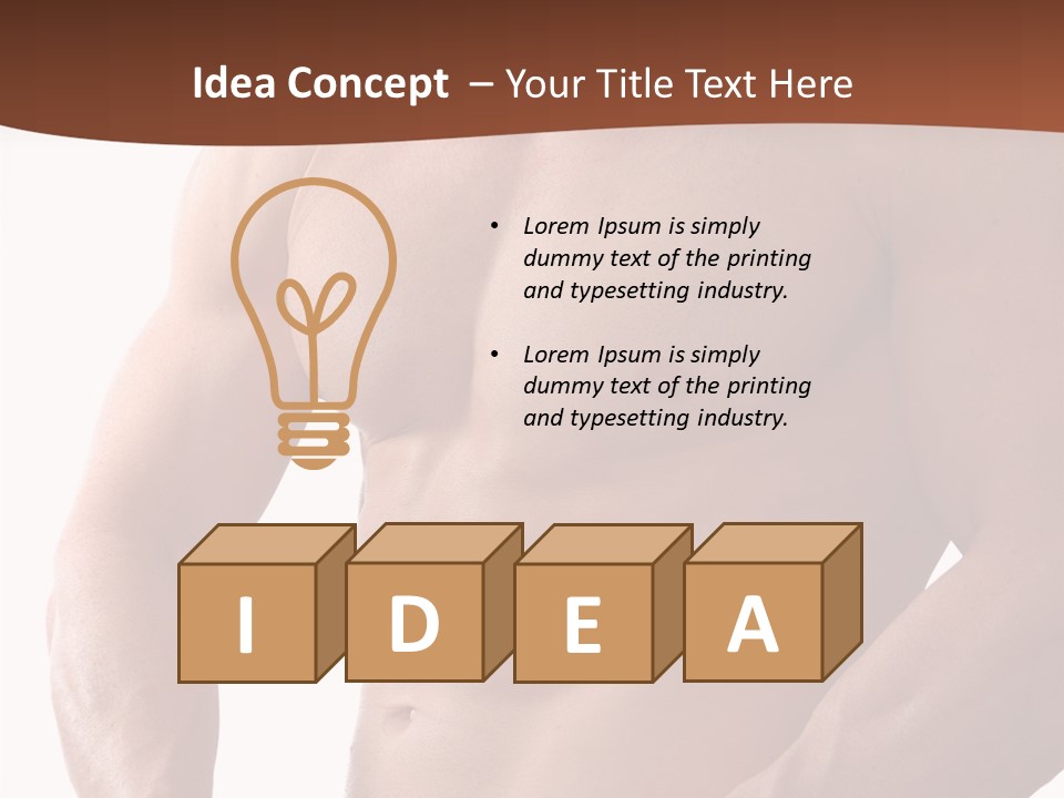 Train Tape Yellow PowerPoint Template