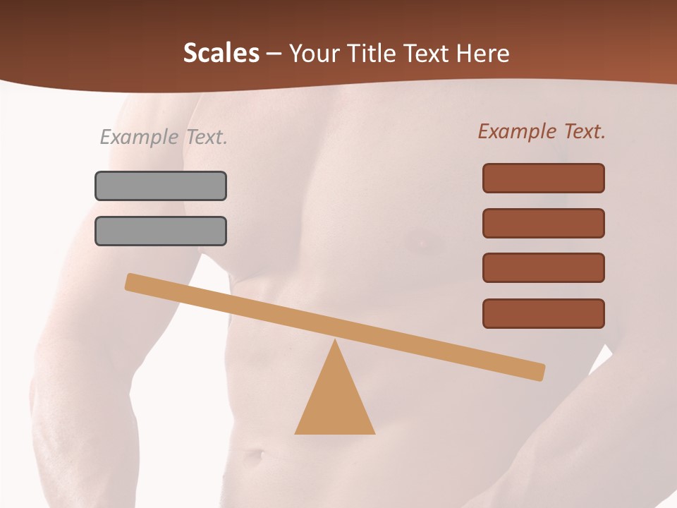 Train Tape Yellow PowerPoint Template