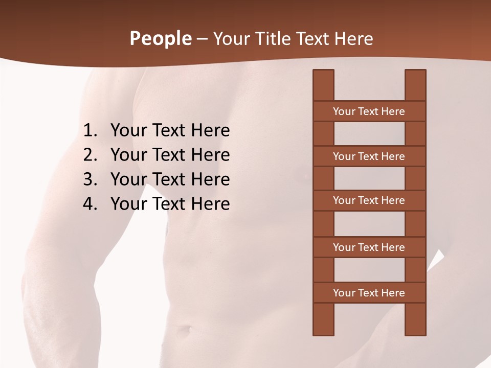 Train Tape Yellow PowerPoint Template