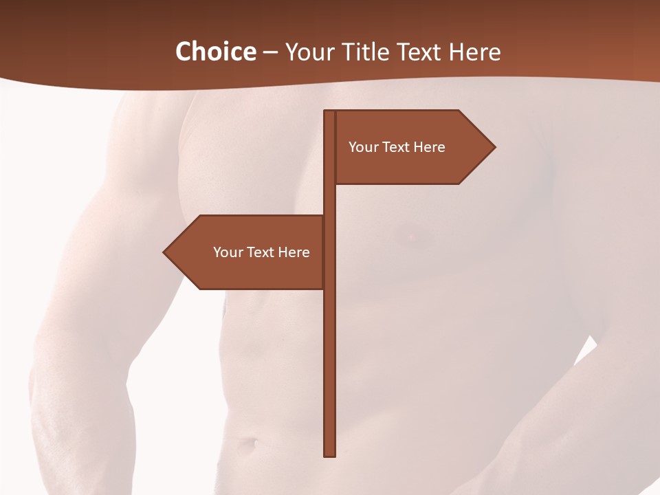 Train Tape Yellow PowerPoint Template