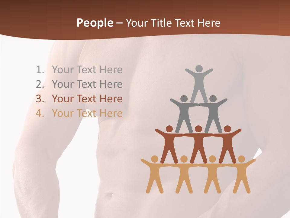 Train Tape Yellow PowerPoint Template