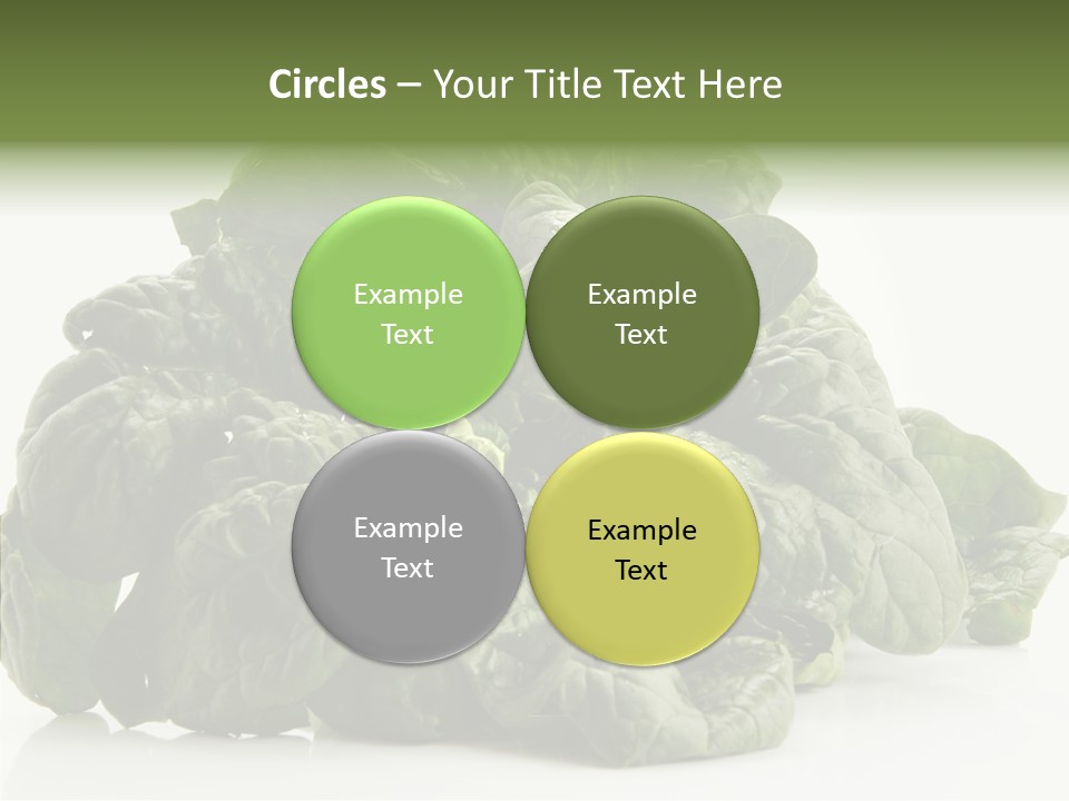 Produce Leafy Raw PowerPoint Template