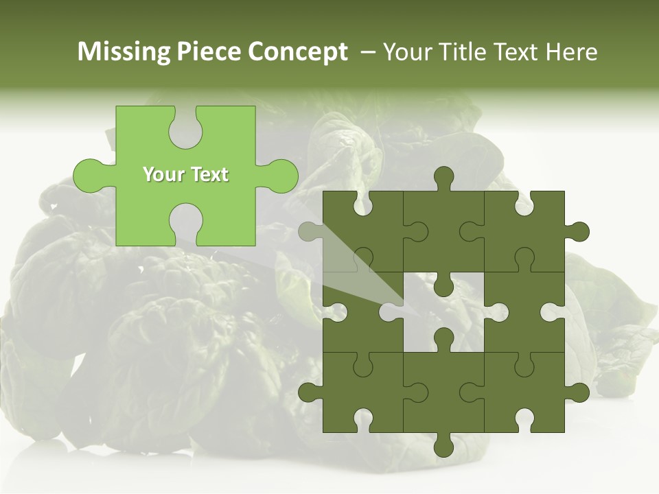 Produce Leafy Raw PowerPoint Template