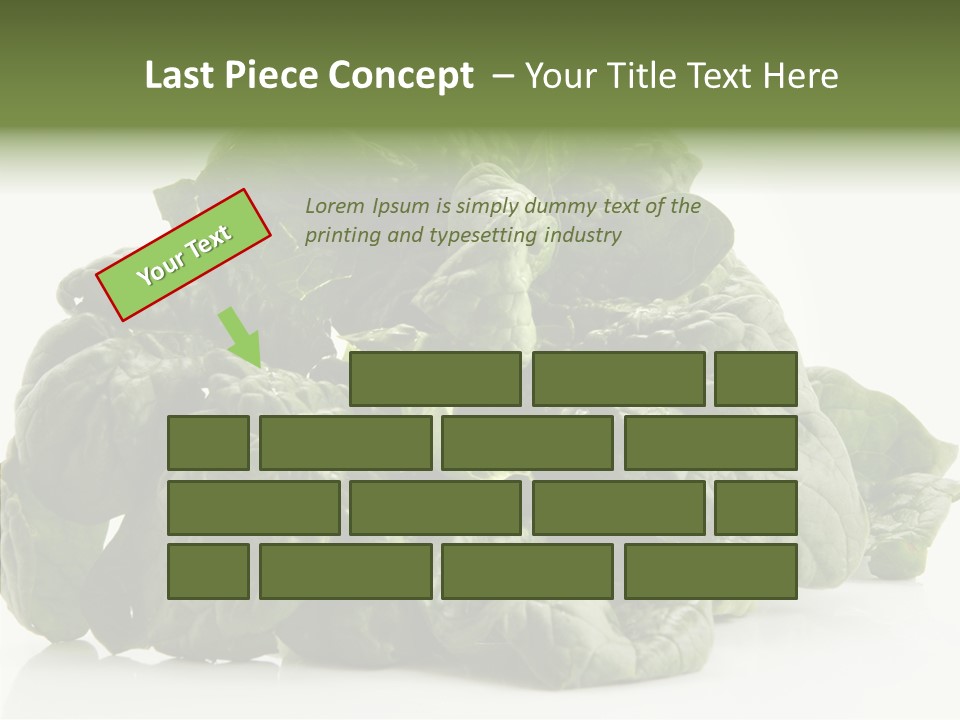 Produce Leafy Raw PowerPoint Template