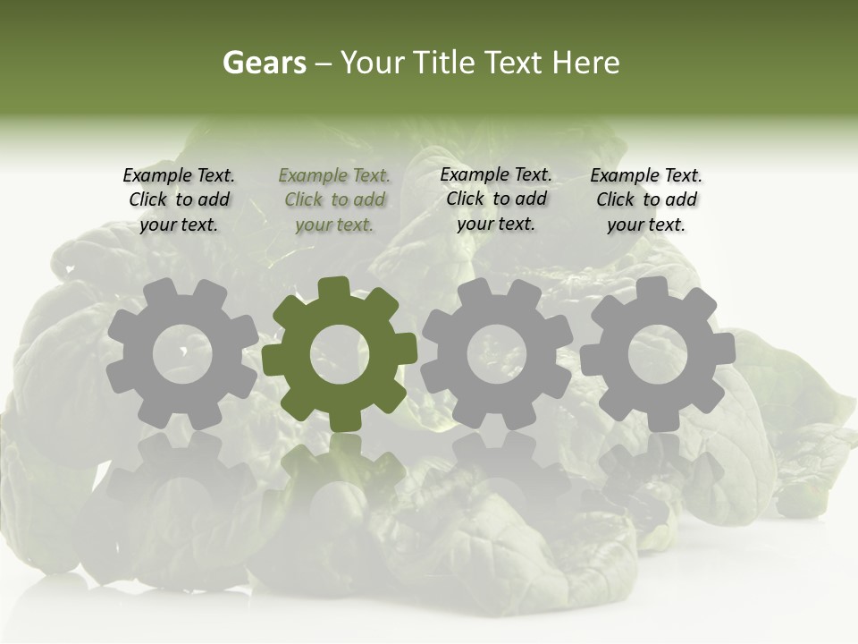 Produce Leafy Raw PowerPoint Template