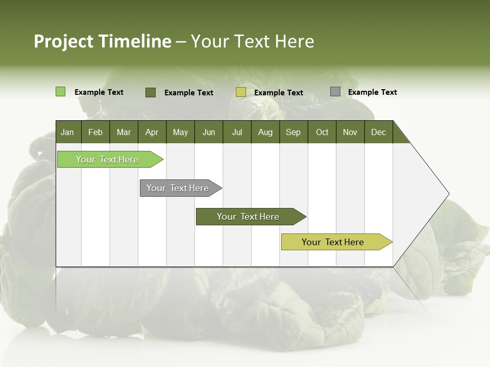 Produce Leafy Raw PowerPoint Template