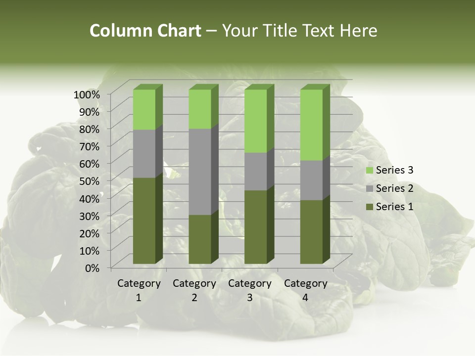 Produce Leafy Raw PowerPoint Template
