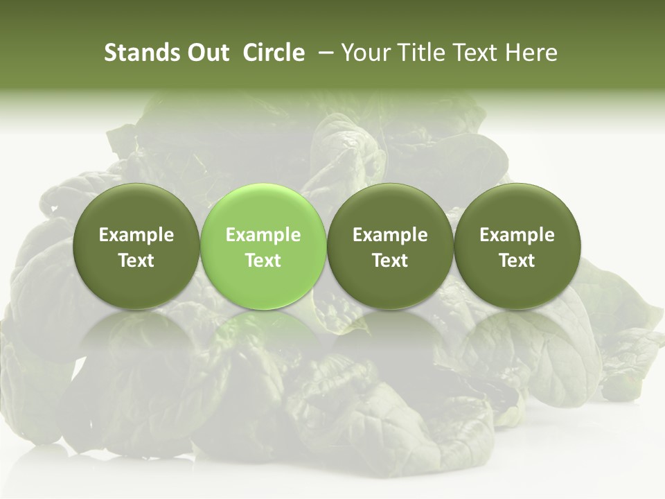 Produce Leafy Raw PowerPoint Template