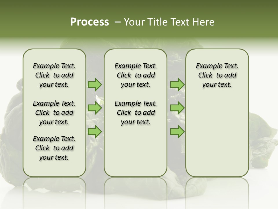 Produce Leafy Raw PowerPoint Template
