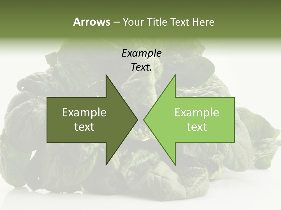 Produce Leafy Raw PowerPoint Template