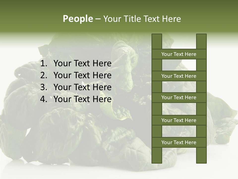 Produce Leafy Raw PowerPoint Template