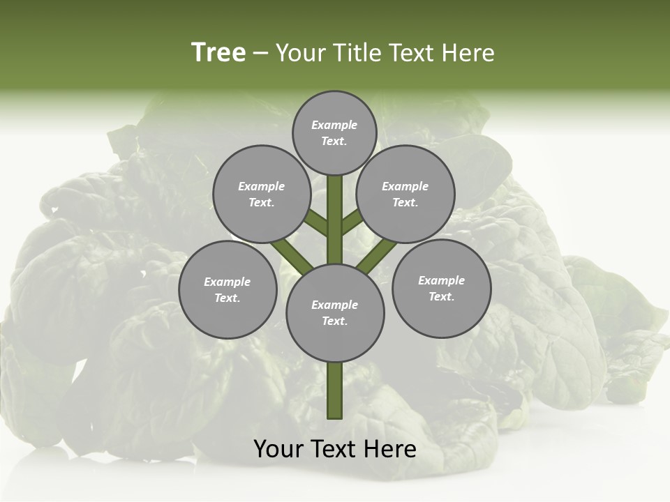 Produce Leafy Raw PowerPoint Template