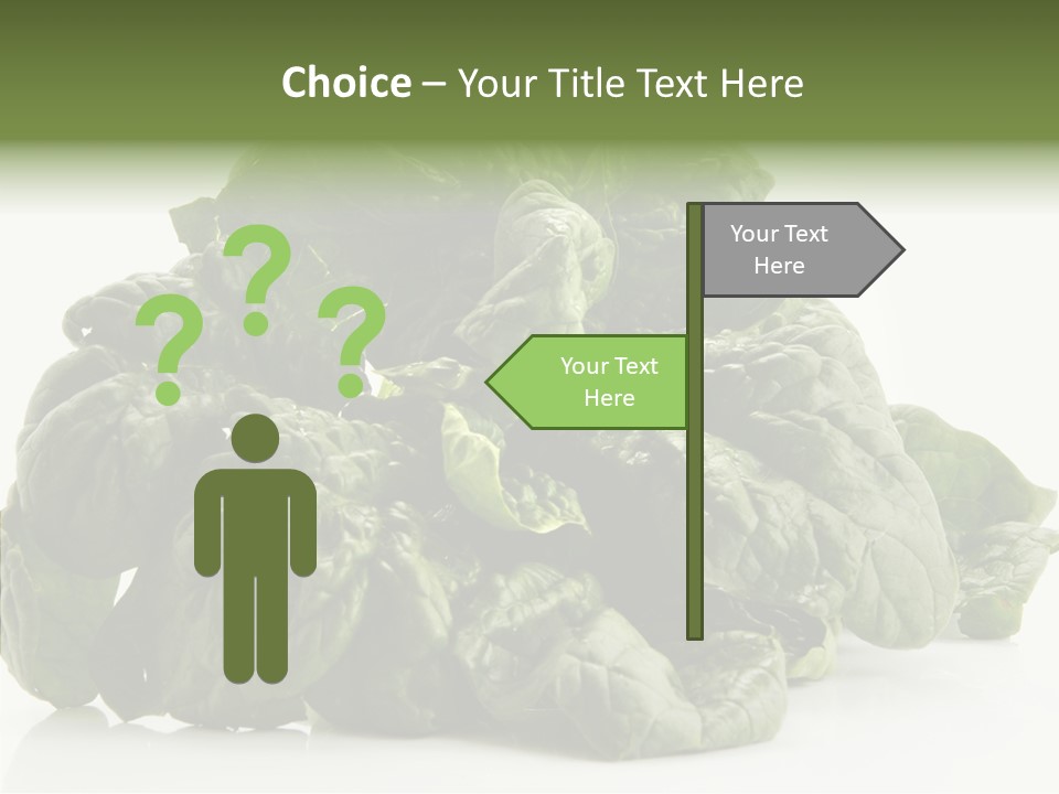 Produce Leafy Raw PowerPoint Template