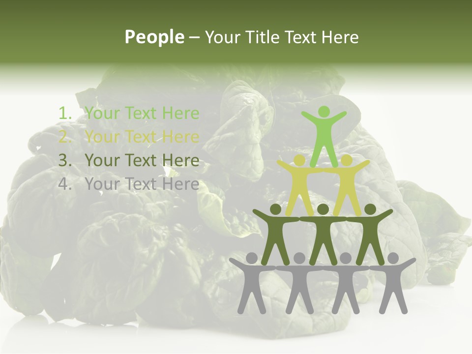 Produce Leafy Raw PowerPoint Template