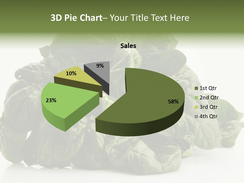 Produce Leafy Raw PowerPoint Template