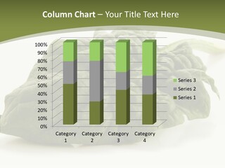 Organic White Vitamin PowerPoint Template