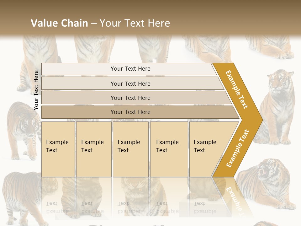 Feline Majestic Tiger PowerPoint Template