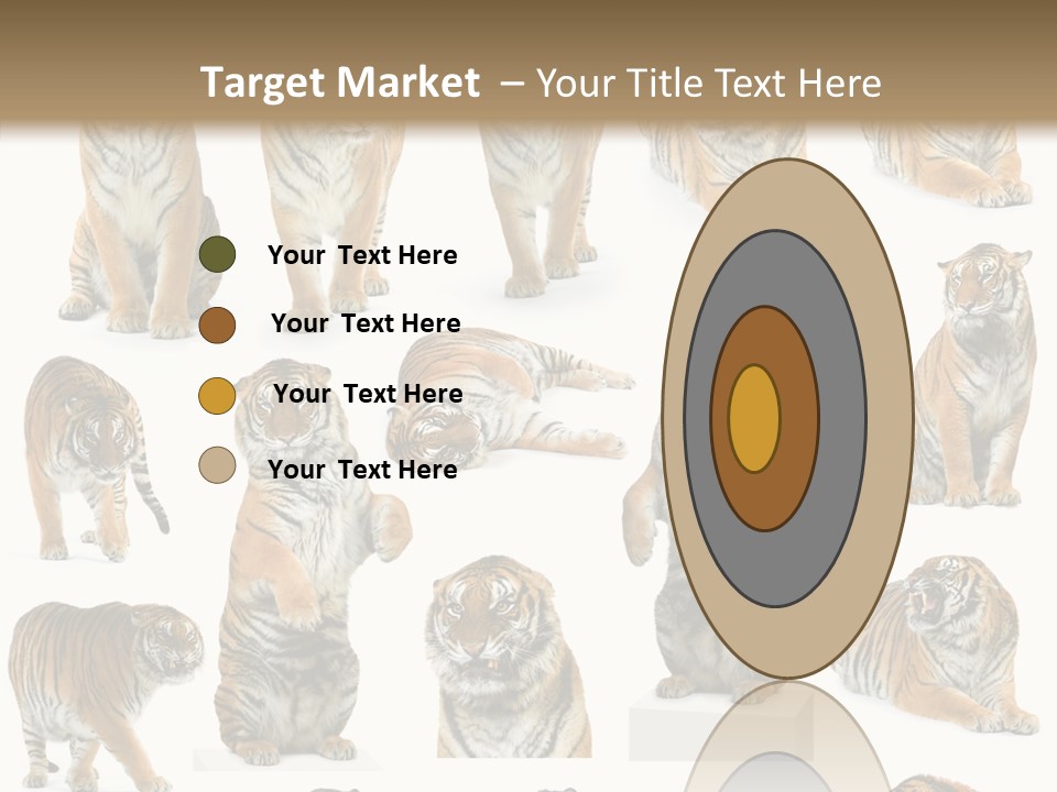 Feline Majestic Tiger PowerPoint Template
