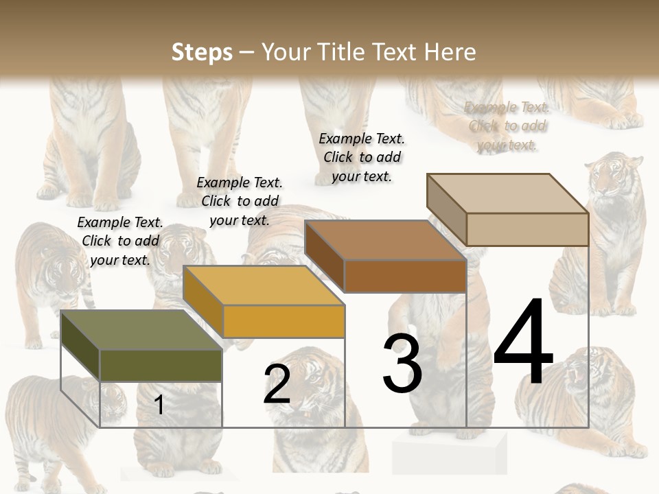 Feline Majestic Tiger PowerPoint Template