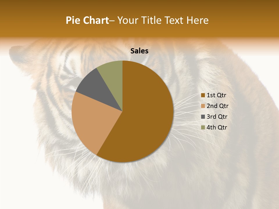 Big Shot Tiger PowerPoint Template