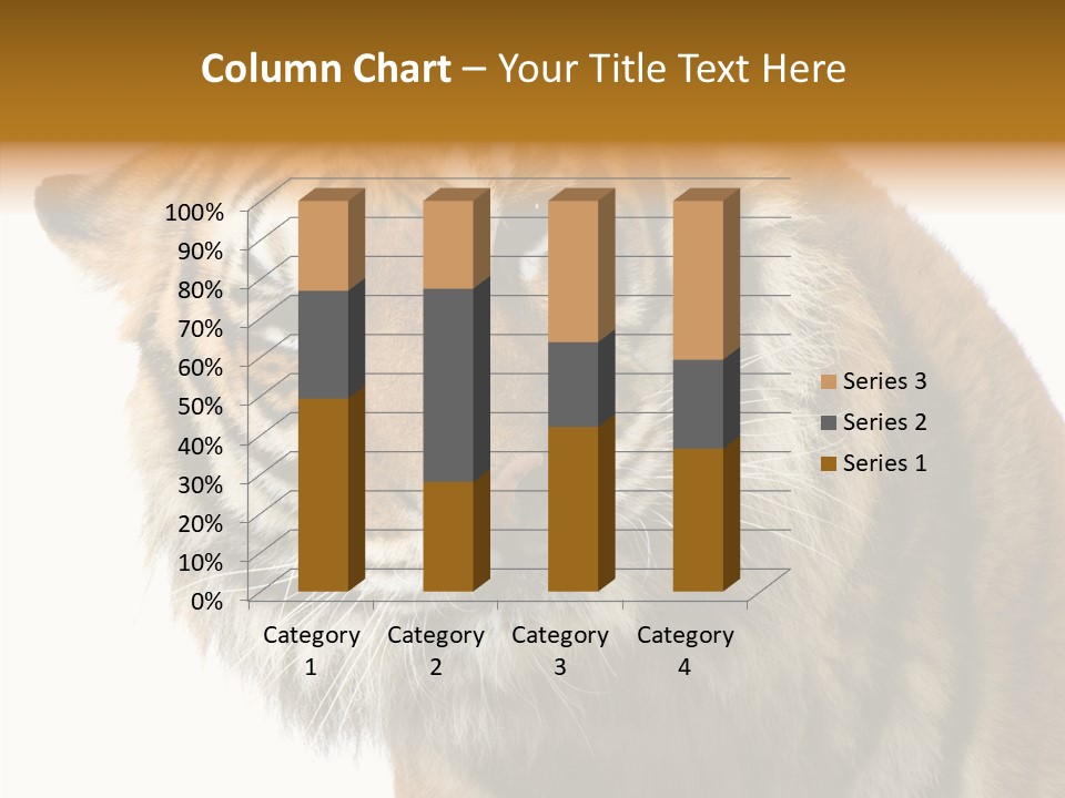 Big Shot Tiger PowerPoint Template