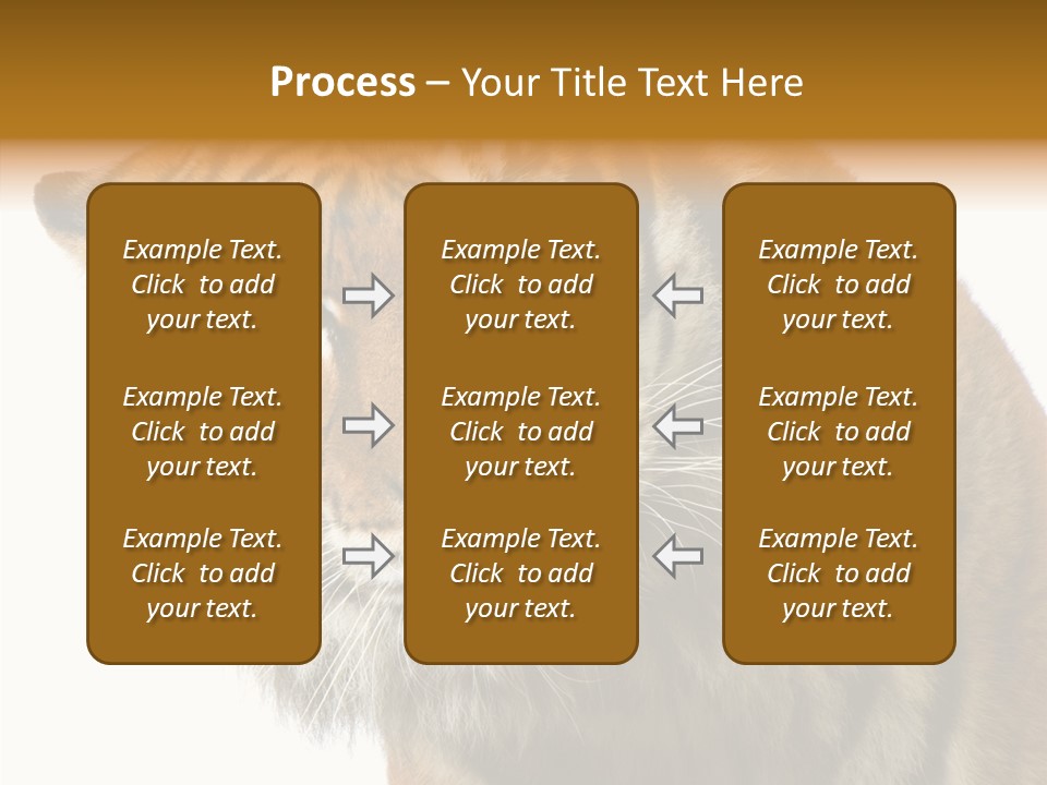 Big Shot Tiger PowerPoint Template