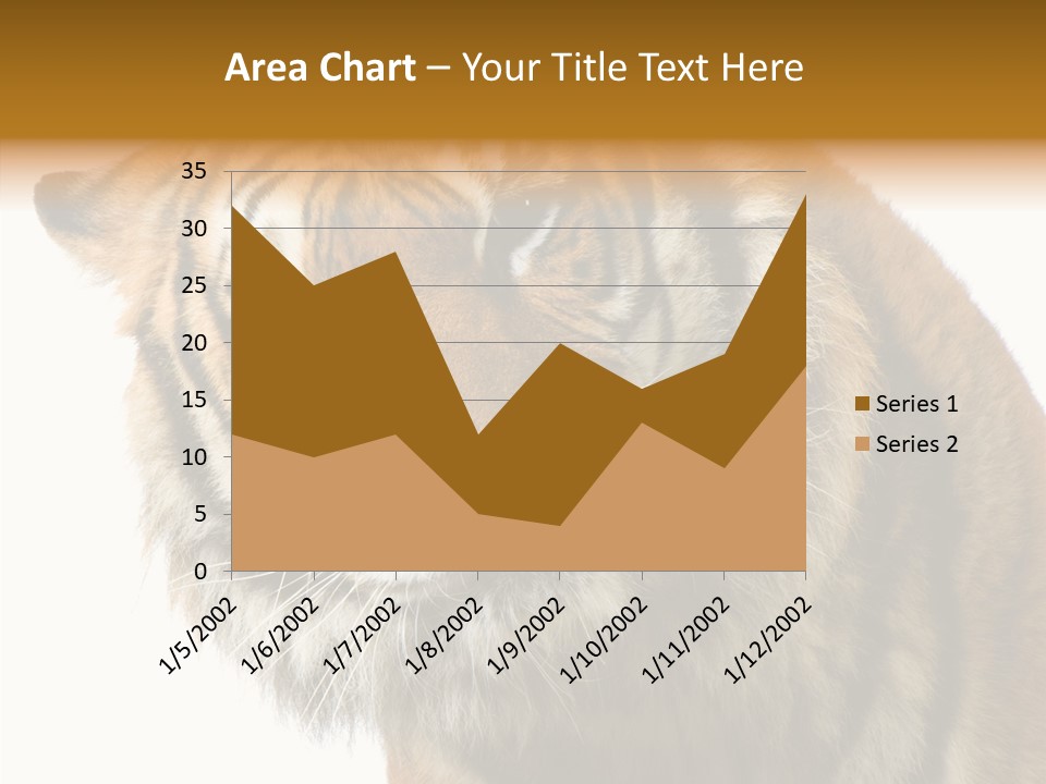 Big Shot Tiger PowerPoint Template