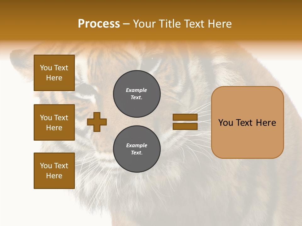 Big Shot Tiger PowerPoint Template