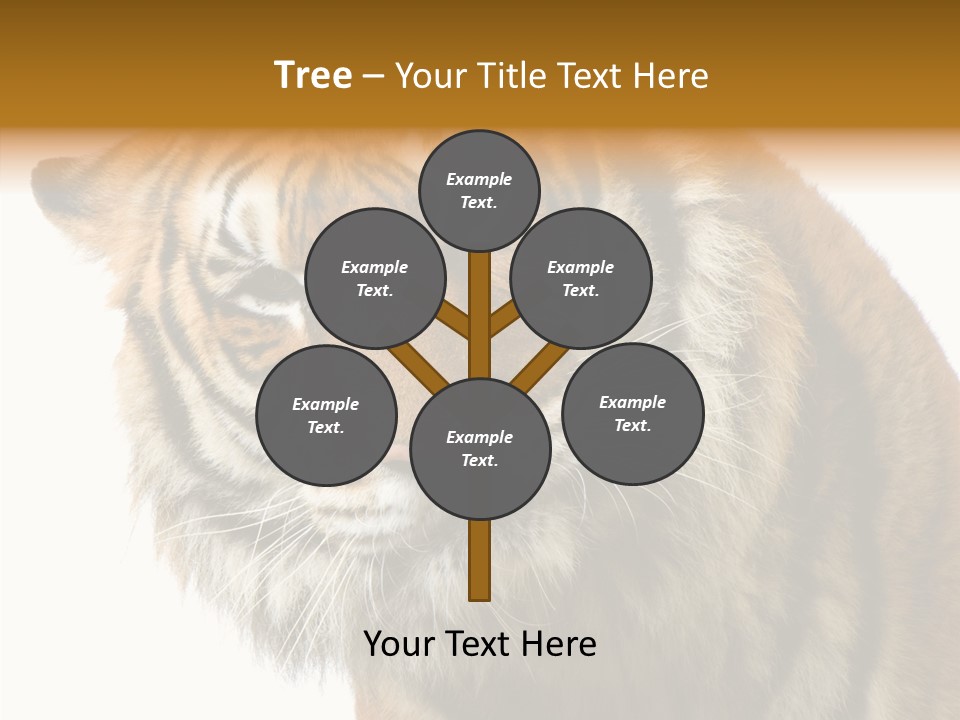 Big Shot Tiger PowerPoint Template