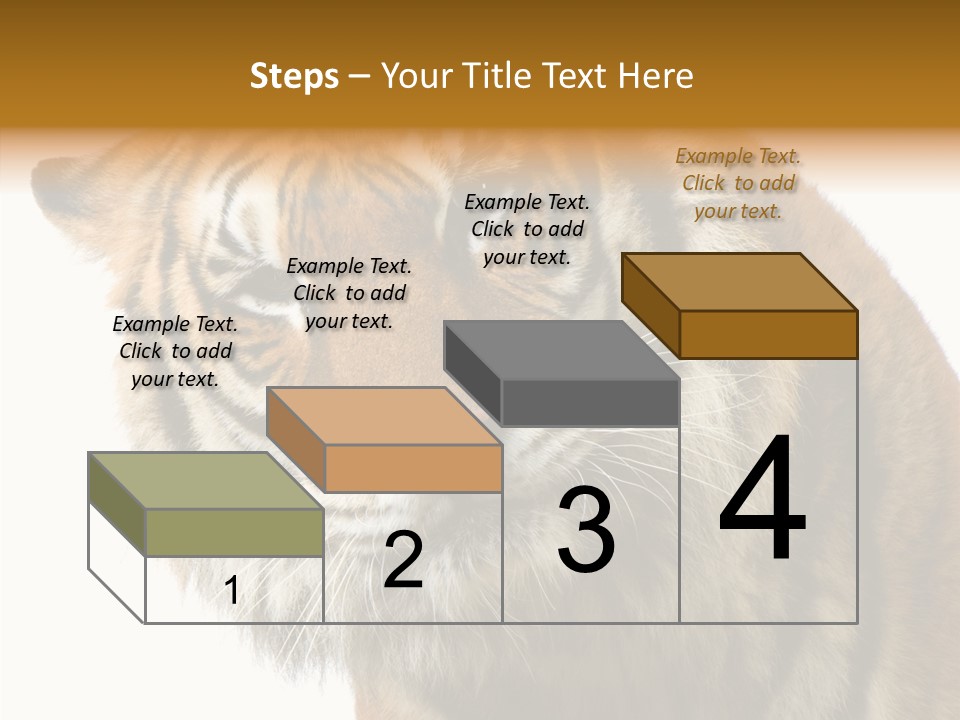 Big Shot Tiger PowerPoint Template