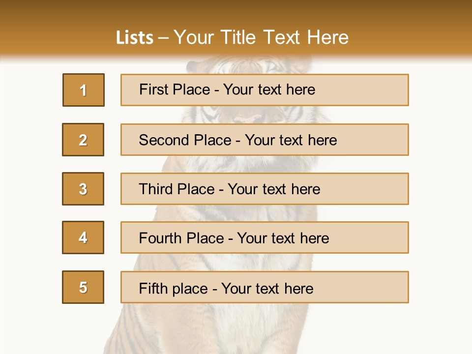 Big Carnivore Wild PowerPoint Template