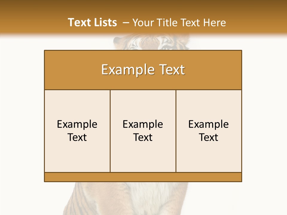 Big Carnivore Wild PowerPoint Template