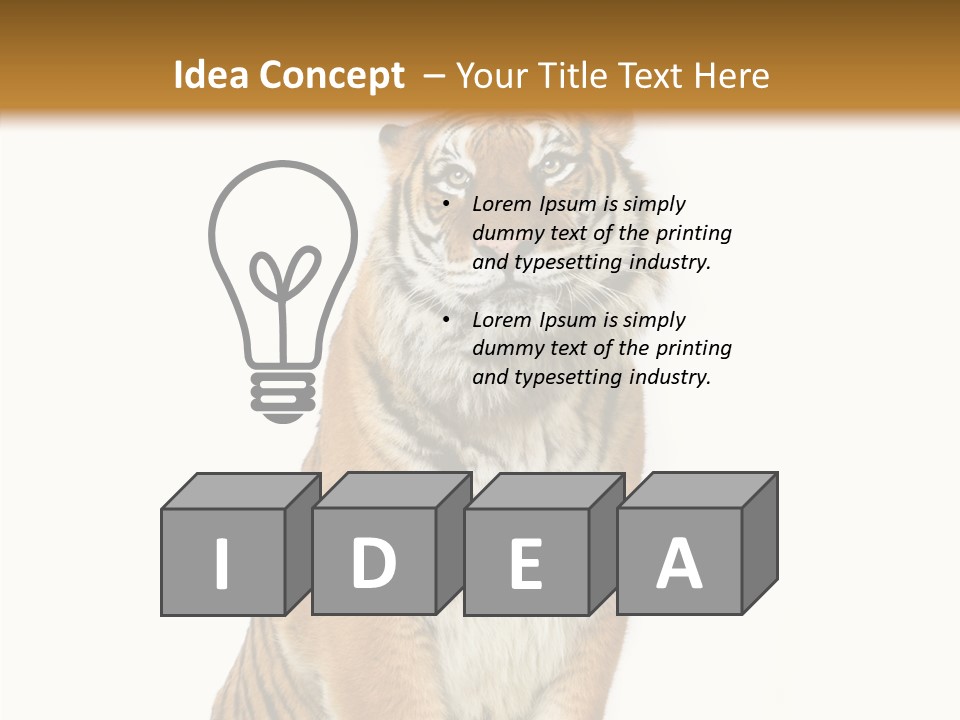 Big Carnivore Wild PowerPoint Template