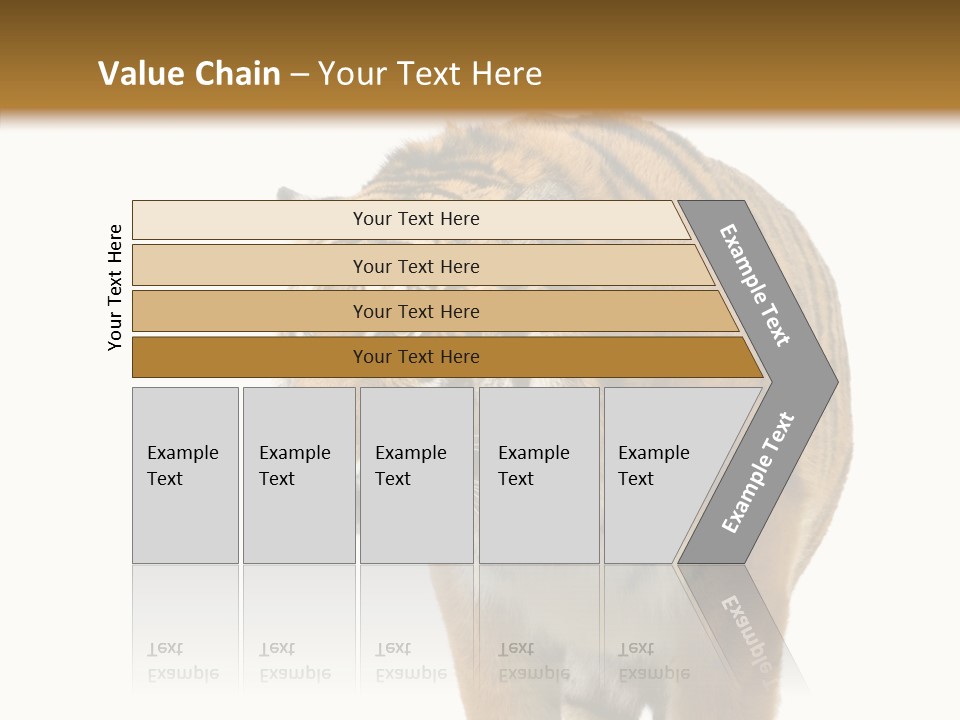 Hunter Furry Cat PowerPoint Template