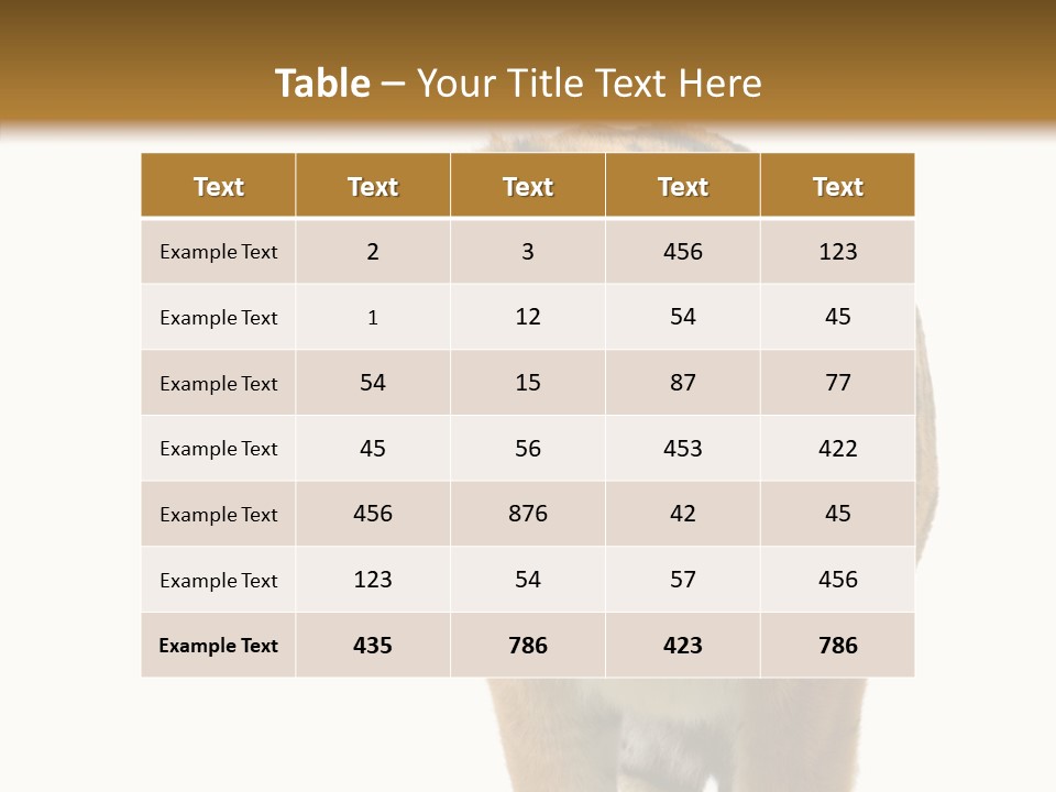 Hunter Furry Cat PowerPoint Template