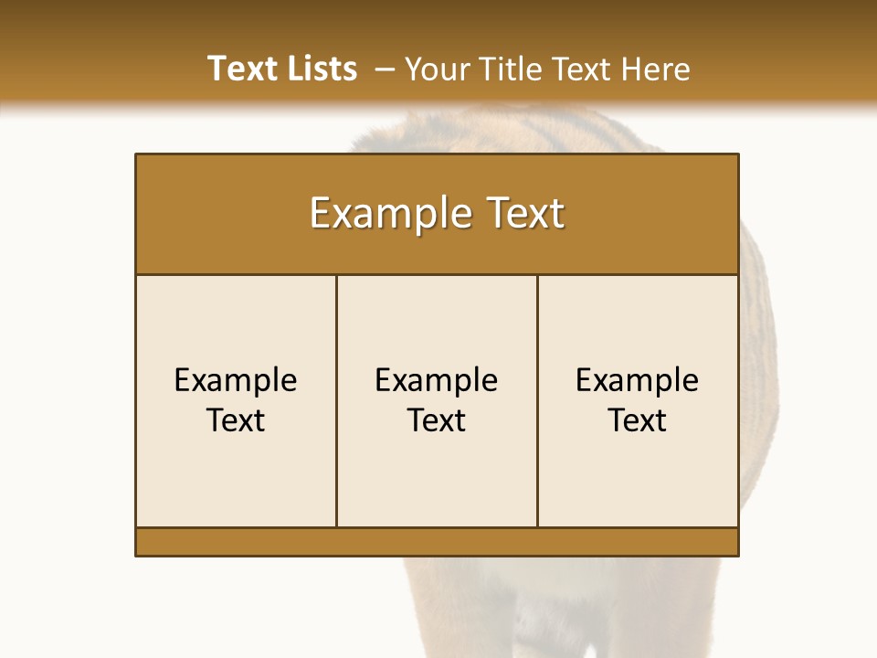 Hunter Furry Cat PowerPoint Template