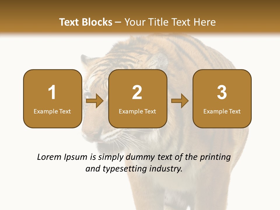 Hunter Furry Cat PowerPoint Template