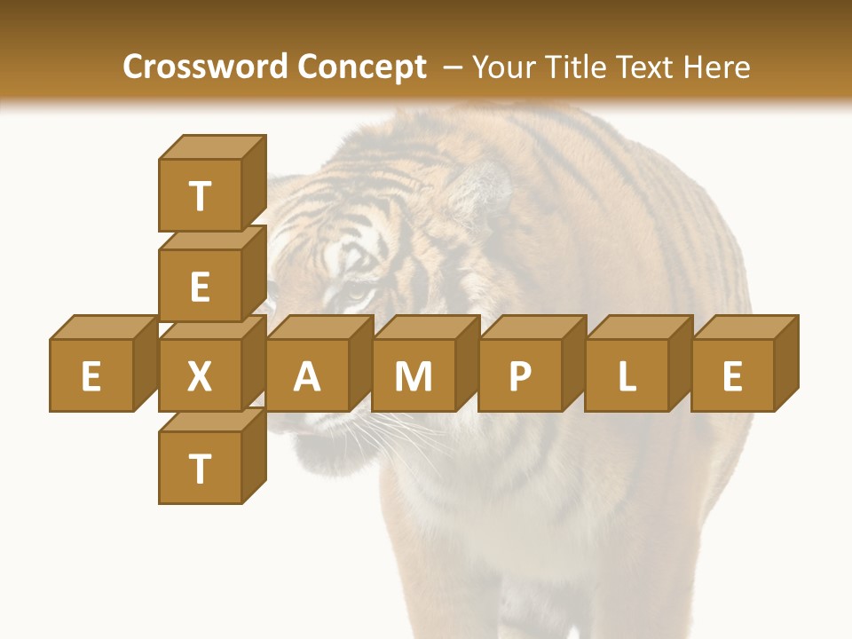 Hunter Furry Cat PowerPoint Template