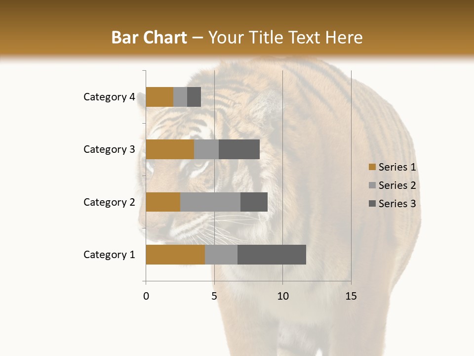 Hunter Furry Cat PowerPoint Template