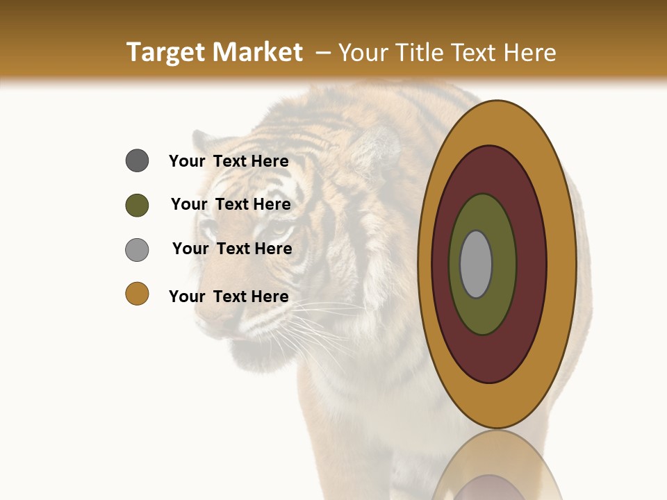 Hunter Furry Cat PowerPoint Template