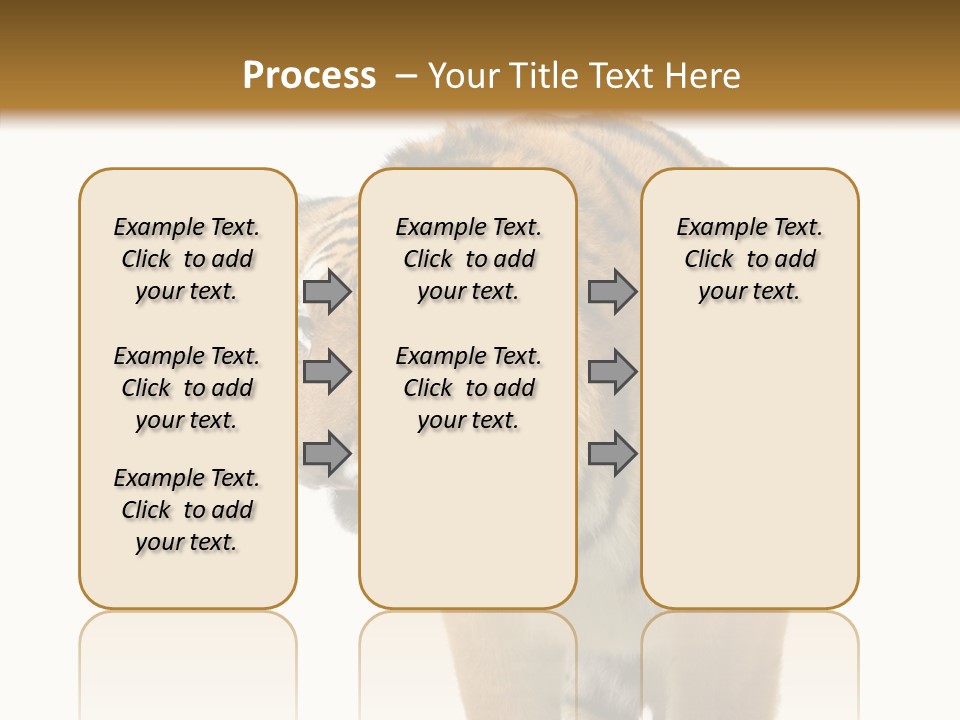 Hunter Furry Cat PowerPoint Template